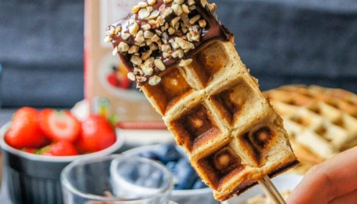 Recette de gaufres sucettes IG bas
