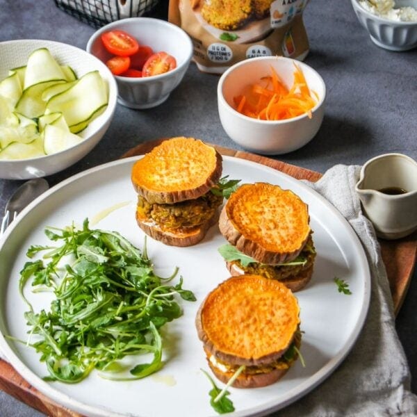 Burger patate douce galettes veggie indienne-2