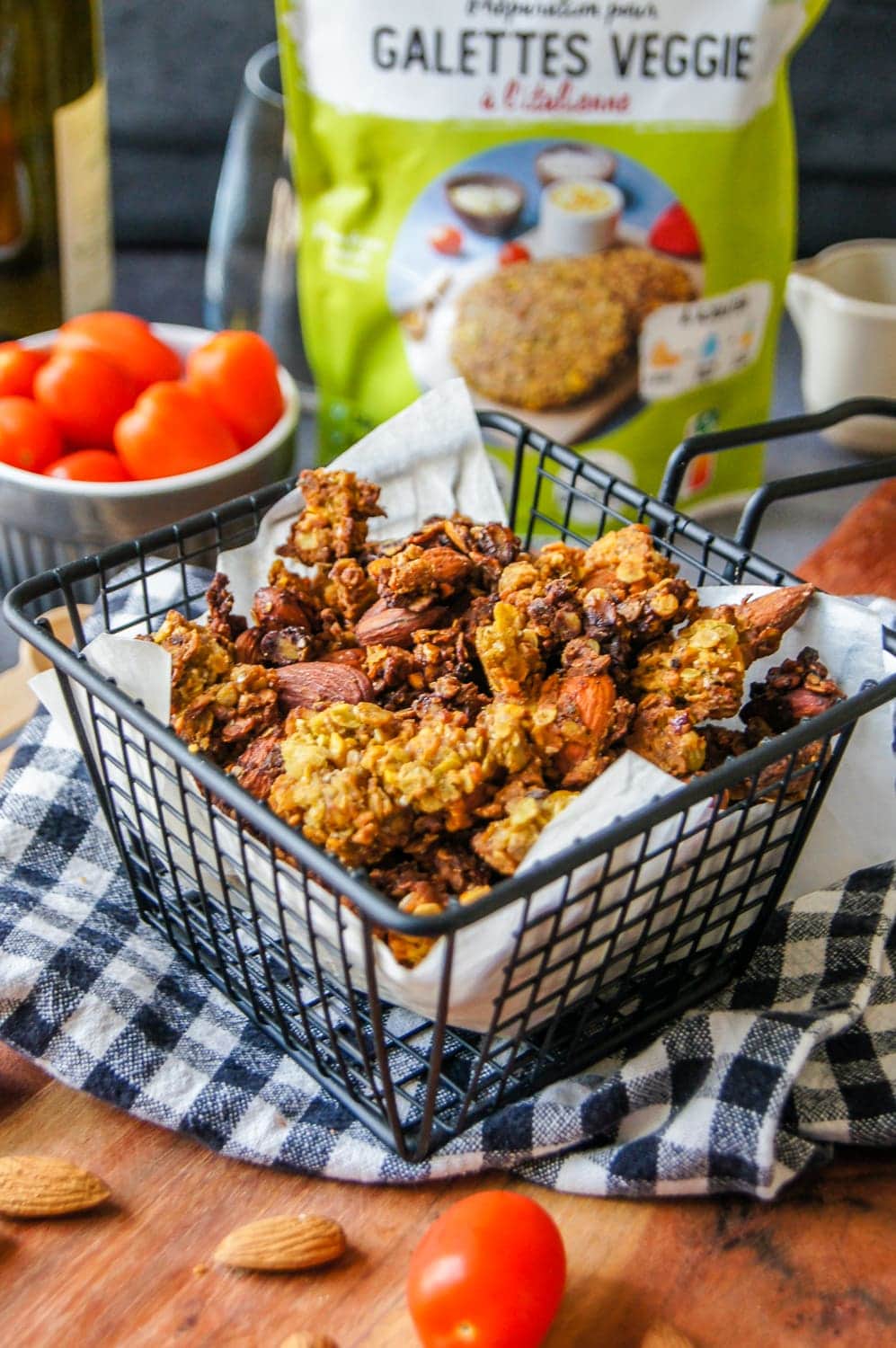 Granola Salé Galette Veggie italienne