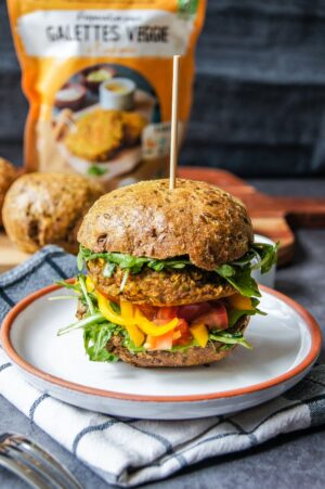 Burger Galettes veggie Indienne Pain Keto 2