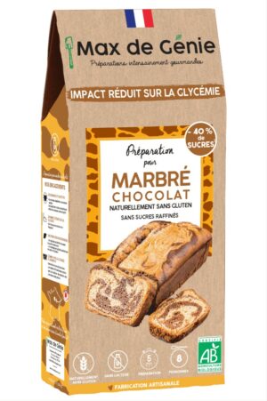 Préparation pour Marbré Chocolat IG bas (Sans gluten)