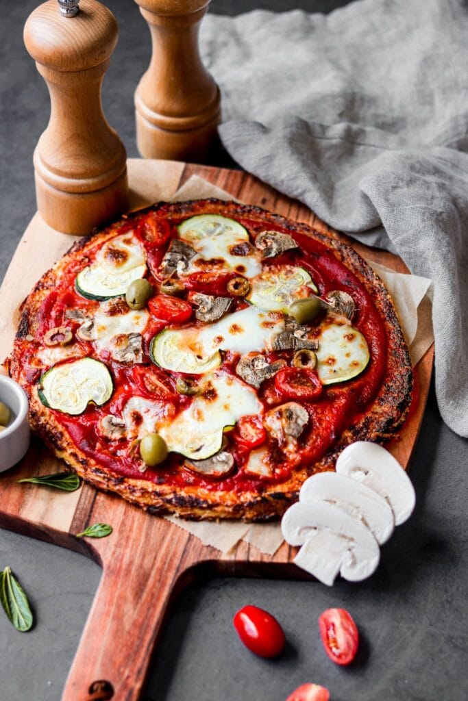 Pizza chou fleur Keto