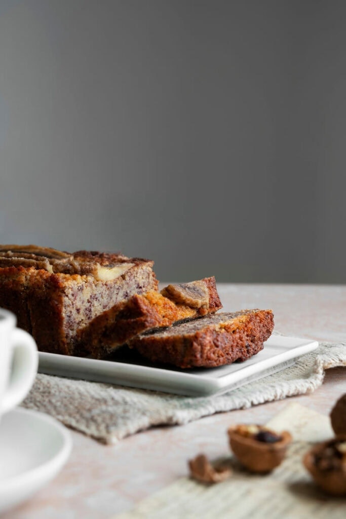 cake noix poire et bleu