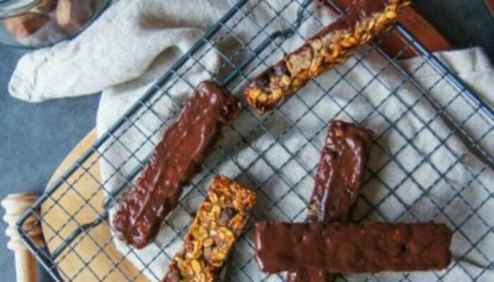 Recette de barres protéinées à la farine de noisette IG bas et sans gluten