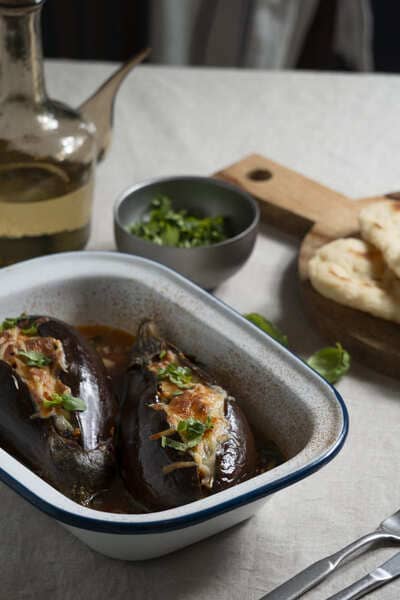 papillote d'aubergine