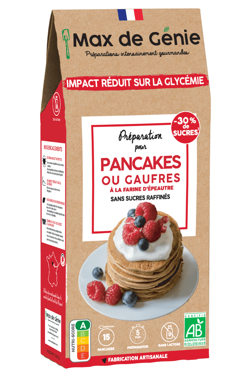 préparation pour pancakes