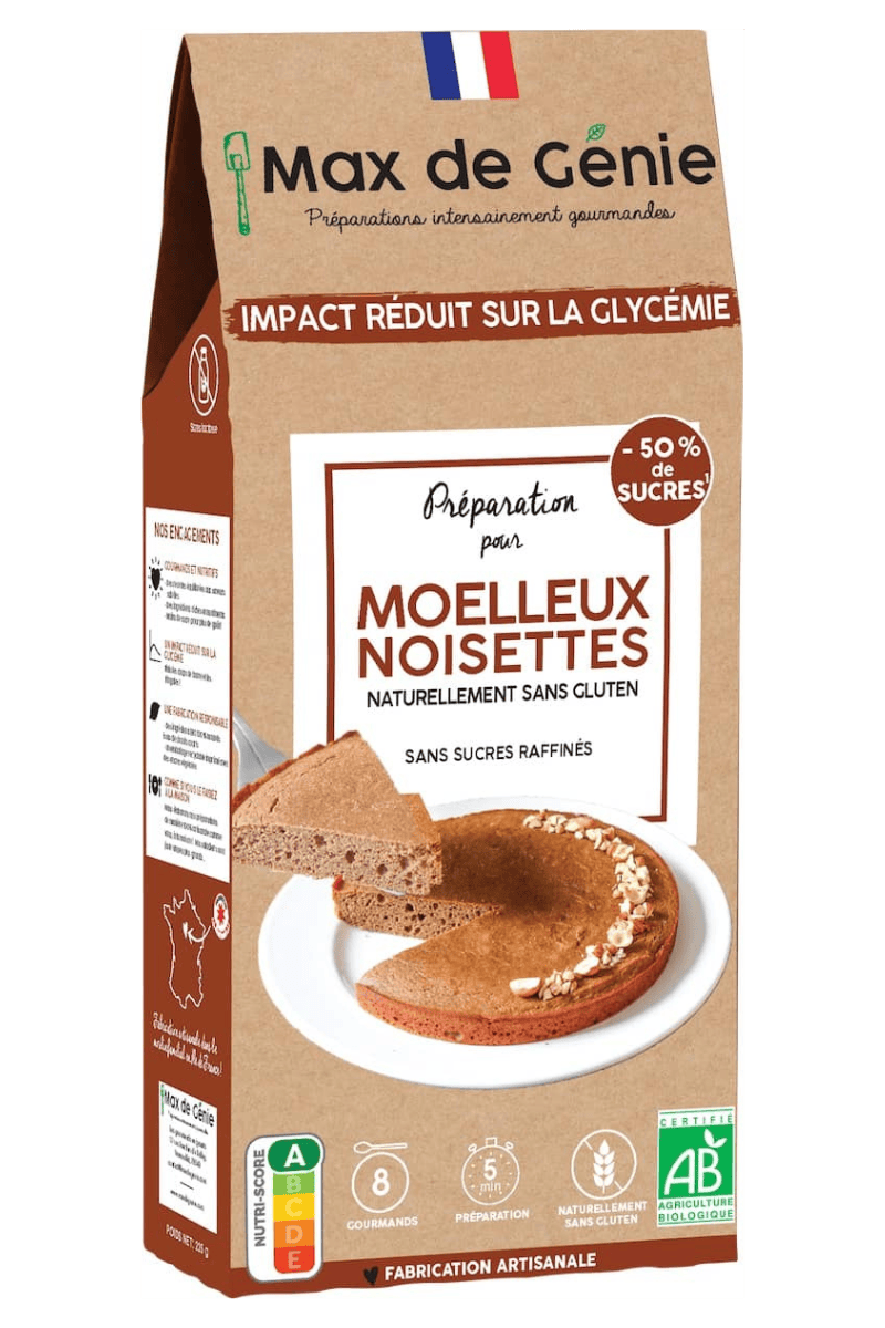 préparation pour moelleux noisette