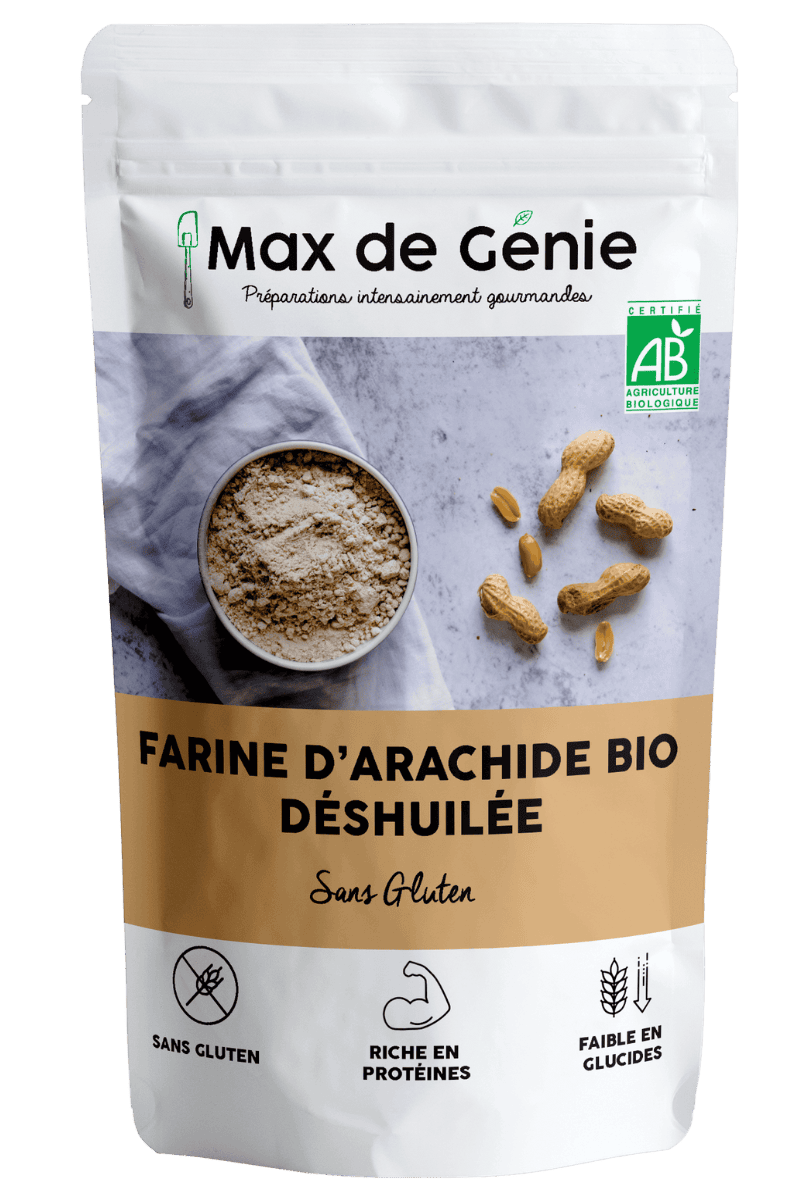 farine de cacahuète