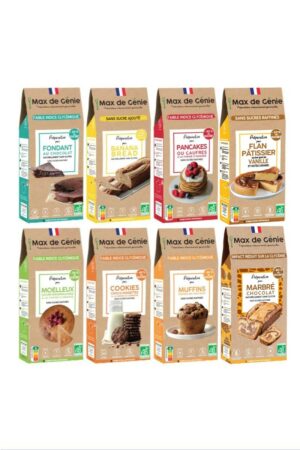 Pack découverte de préparations à pâtisseries
