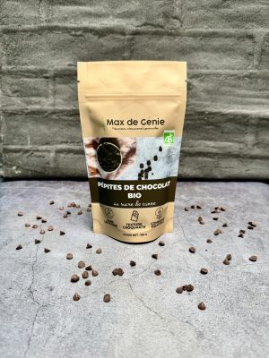 Pépites de chocolat bio au sucre de canne (150g)