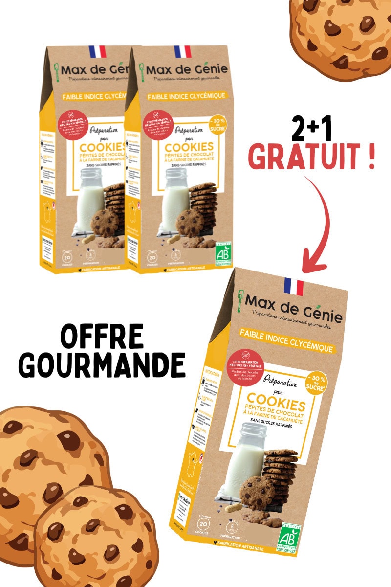 Offre Gourmande : 2 paquets achetés, le 3ème est pour vous