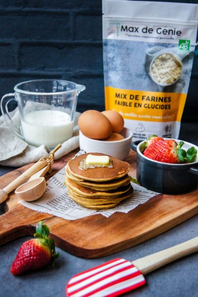 Pancakes Sucré keto