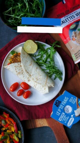 Plongez dans l'expérience culinaire ultime avec notre incroyable recette de tortillas 100% végétales ! 💚😁

Imaginée par Morice et Max De Génie, cette délicieuse recette vous transportera au cœur du Mexique avec une préparation pour galettes veggie à la mexicaine bio, riche en protéines et sans soja, agrémentée du p’tit frais nature 100% bio et vegan pour une touche de fraîcheur. 😎🇲🇽

Savourez chaque bouchée de ces tortillas qui promettent de régaler les papilles de tous, même ceux qui ne sont pas végétariens. 🤤

Ingrédients (Pour 4 tortillas)

1/2 Préparation pour galettes veggie à la mexicaine de chez @maxdegenie
175 ml d’eau chaude 💧
Sel 🧂
2 càs d’huile d’olive 🫒
3 Poivrons 🫑
P’tit frais de @morice_desserts
Feuilles de roquette 🥗
4 Petites tortillas de blé entier

Instructions:

- Préparez vos galettes veggie. 
- Pour cela, mélangez votre sachet de préparation Max de Génie et versez la moitié dans un saladier. 
- Ajoutez l’eau bouillante. Laissez reposer une minute.
- Ajoutez 2 c à s d’huile et assaisonnez (sel, poivre) à votre convenance puis mélangez.
- Formez ensuite vos mini galettes et suivez les instructions du paquet pour la cuisson.
- Coupez vos poivrons et faites-les revenir à la poêle.
- Quand vos galettes veggie sont cuites, sortez vos tortillas et tartinez-les généreusement avec du P’tit frais de Morice.
- Placez-y vos galettes veggie, avec vos poivrons puis rajoutez quelques feuilles de roquette.
- Roulez les tortillas et bonne dégustation !

#vegan #igbas #indiceglycemiquebas #tortillas #veggie #recettesaineetgourmande #vegetarian